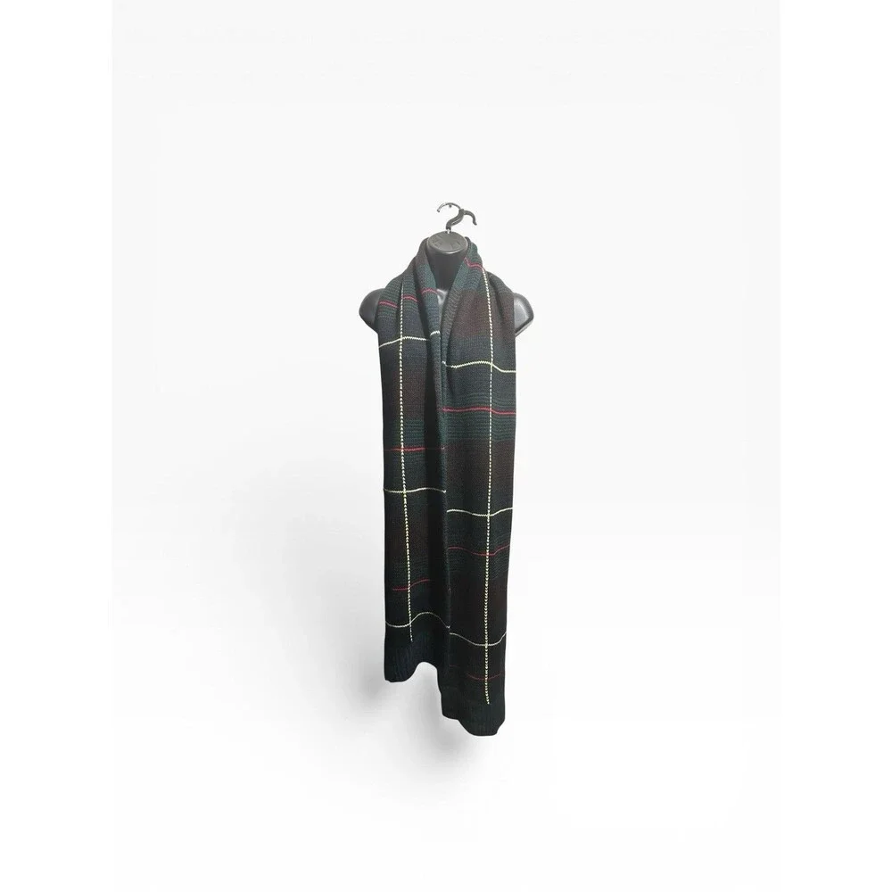 Zara Man Tartan Plaid Blanket Neck Scarf